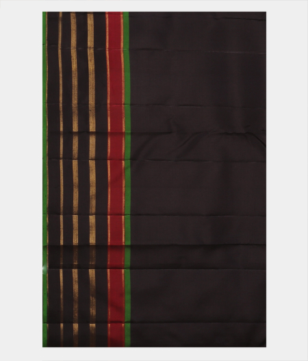 Yellow Handwoven Kanjivaram Silk Saree T2296643