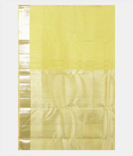 Green Handwoven Kanjivaram Silk Saree T2394964