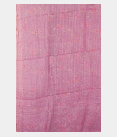 Lavender Silk Kota Embroidery Saree T2365483