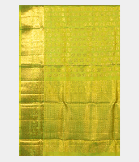 Green Kanjivaram Silk Dupatta T1270223