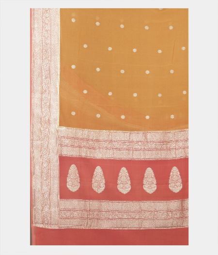 Beige Georgette Silk Saree T2224594