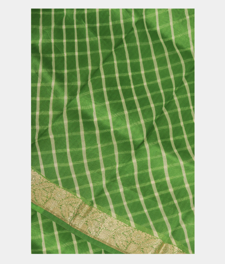 Light Green Kora Organza Printed Saree T189408-image