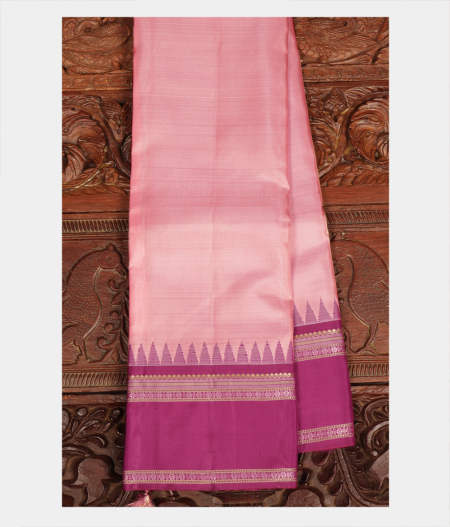 Pink Handwoven Kanjivaram Sik Saree T239400 -image
