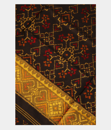 Black Patola Silk Saree T135598-image