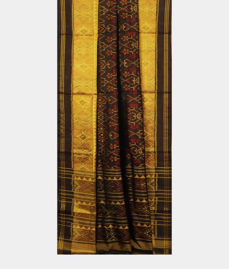 Black Patola Silk Saree T1355982