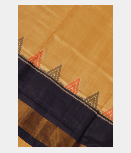 Beige Patola Silk Saree LJ10123-image