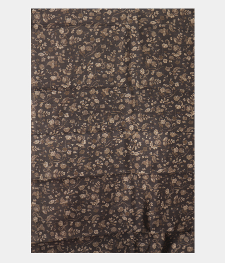 Black Organza Printed Saree T2040233