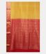 Yellow Mysore Silk Saree T2398375