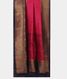 Magenta Banaras Tussar Saree T2398252