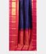 Blue Handwoven Kanjivaram Silk Saree T2396862