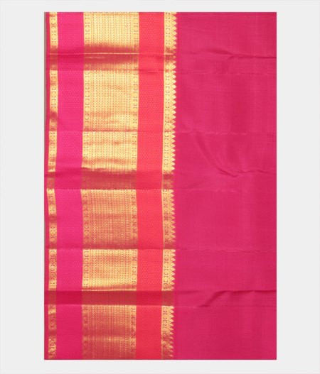 Blue Handwoven Kanjivaram Silk Saree T2396863