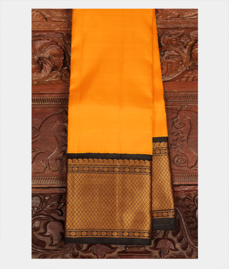 Yellow Handwoven Kanjivaram Silk Saree T216635-image