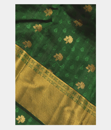 Green Soft Silk Saree T237874-image