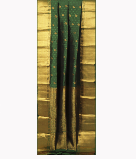 Green Soft Silk Saree T2378742