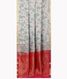 Bluish Grey Soft Silk Saree T2292372