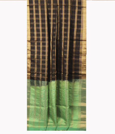 Black Soft Silk Saree T1527812