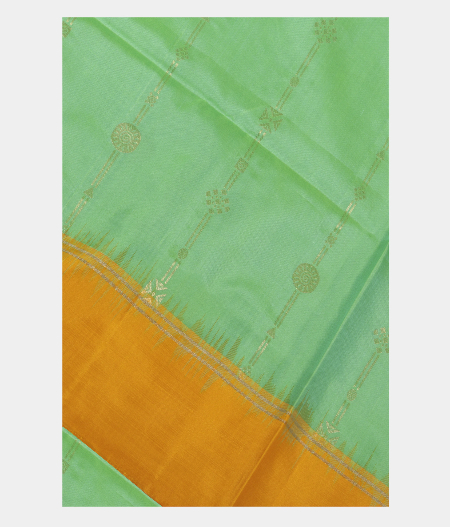 Green Soft Silk Saree T236099-image