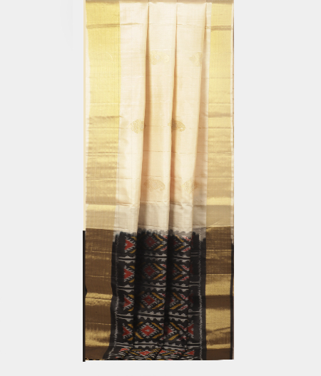 Cream Soft Silk Saree T2370652