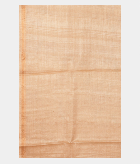 Beige Tussar Printed Saree T2371843