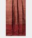 Brown Handwoven Tussar Saree T2335712