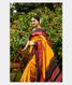 Yellow Handwoven Kanjivaram Silk Saree T2330751
