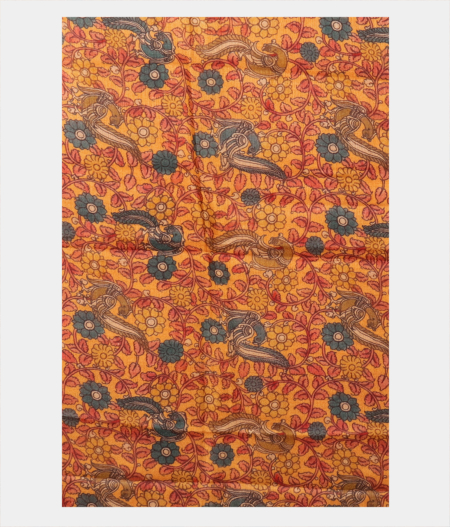 Red Handwoven Tussar Saree T2335274