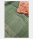 Green Handwoven Tussar Saree T2335261