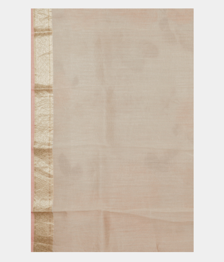 Off-White Kora Organza Printed Saree  T2218123