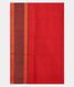 Red Silk Cotton Saree T2382323