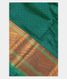 Peacock Green Soft Silk Saree T2380501