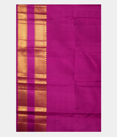 Cyan Blue Kanjivaram Silk Saree T2399784