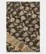 Dark Grey Super Fine Printed Cotton Saree T2419191