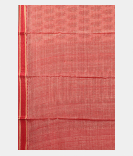 White Soft Printed Cotton Saree T2397483