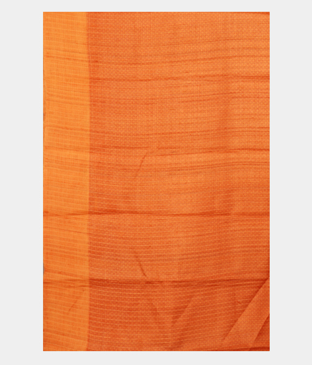 Orange Tussar Printed Saree 2383243