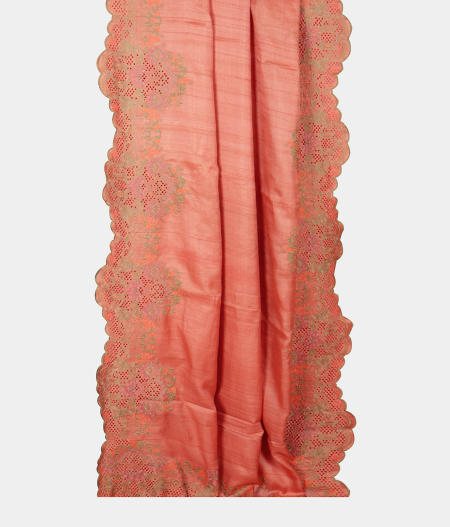 dark-peach-tussar-cut-work-saree-t212390-t212390-b