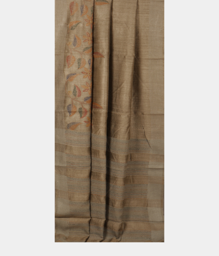 greenish-grey-tussar-embroidery-saree-t239369-t239369-b