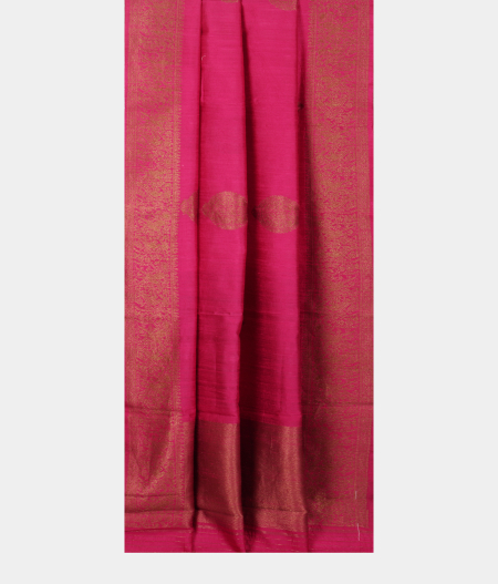Pink Banaras Tussar Saree T2328662