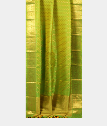 Green Kanjivaram Silk Dupatta T797932