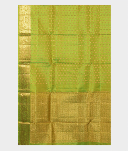 Green Kanjivaram Silk Dupatta T797933