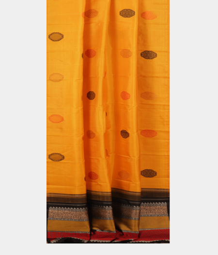 Yellow Kanjivaram Silk Dupatta T2063422