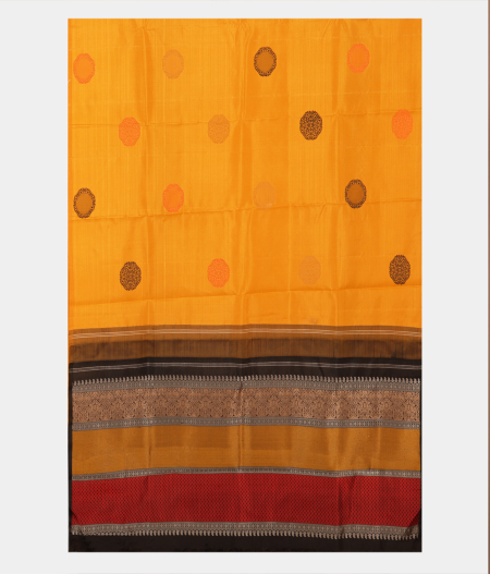 Yellow Kanjivaram Silk Dupatta T2063423