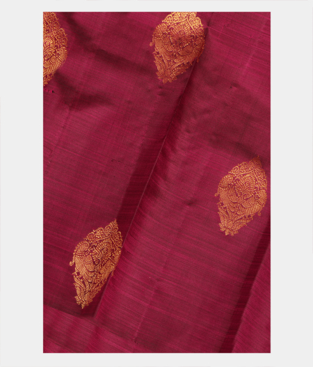 Burgundy Kanjivaram Silk Dupatta T235266-image