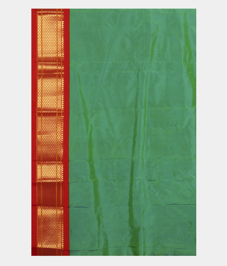 Peacock Blue Paithani Silk Saree T2421183