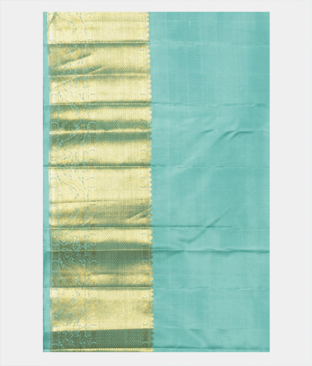 Blue Handwoven Kanjivaram Silk Saree T2438543