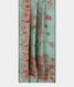 Sky Blue Kora Organza Printed Saree T2443172