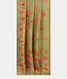 Green Kora Organza Printed Saree T2443122