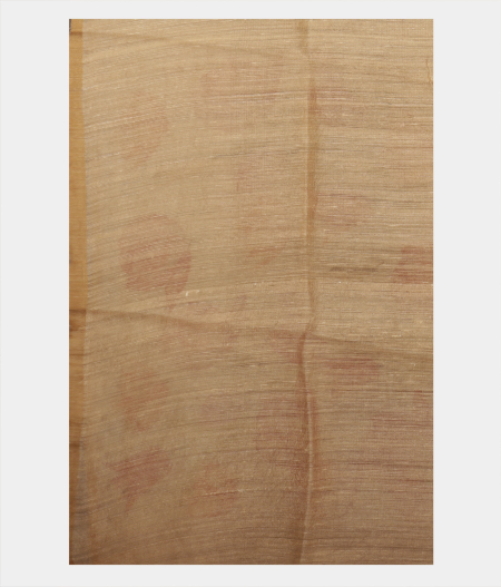 Beige Kora Organza Printed Saree T2443163