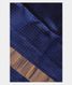 Blue Woven Raw Silk Saree T2402541