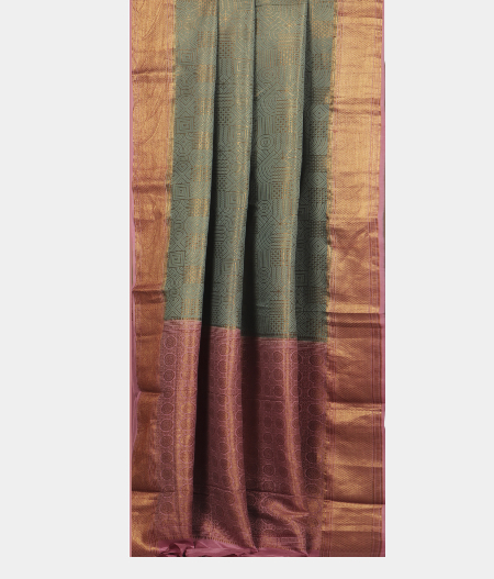 Light Blue Mysore Silk Saree T2420542