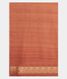 Dark Beige Tussar Georgette Silk Saree T952353